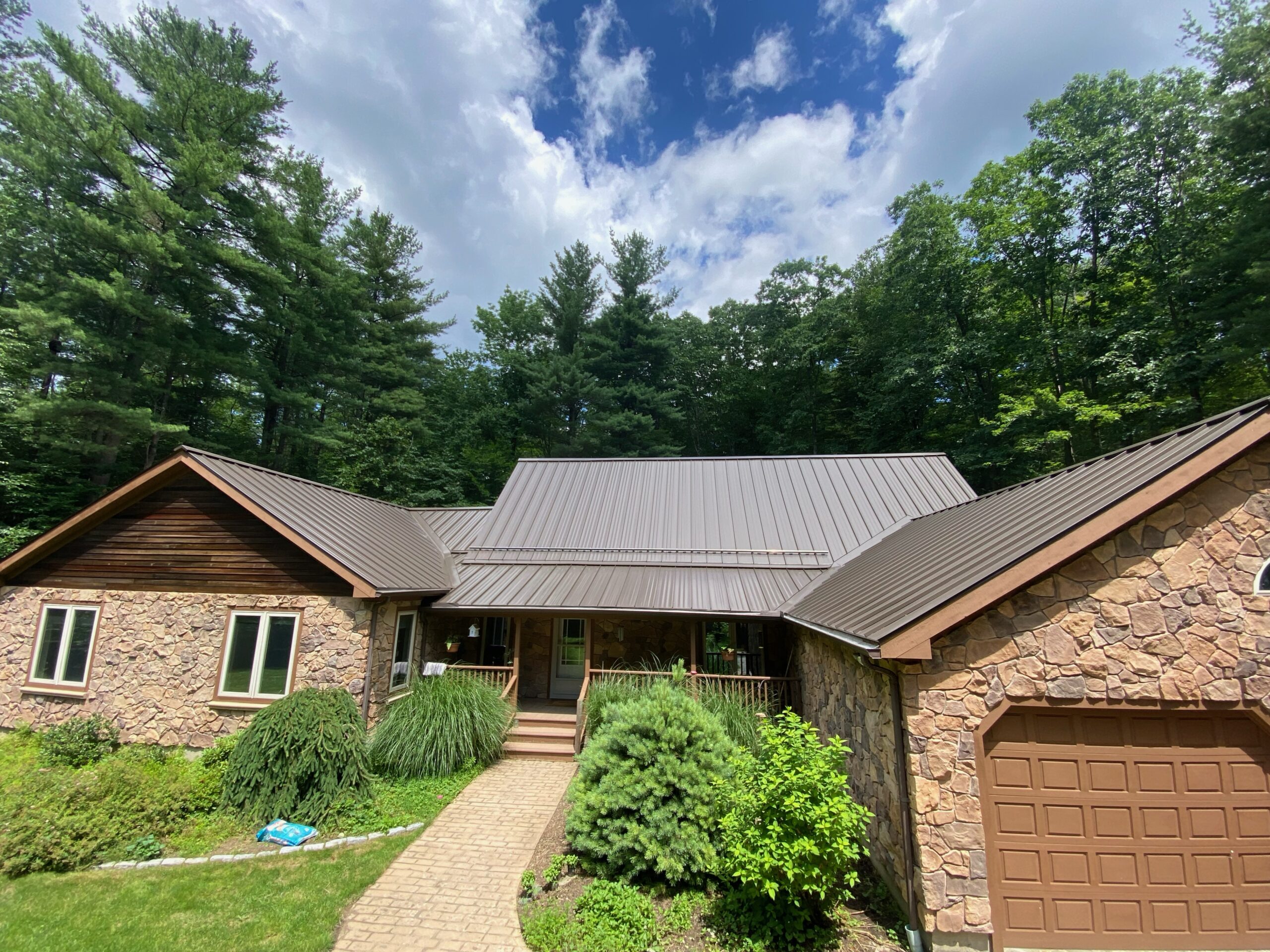 Tyringham 1 Metal roofs being built in Worcester, MA